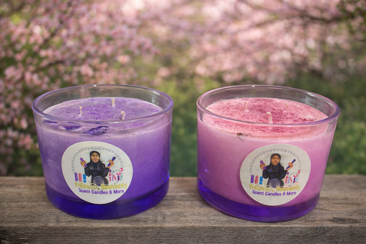 Fruity Serenity Collection- 15 oz. and- Poured Candles