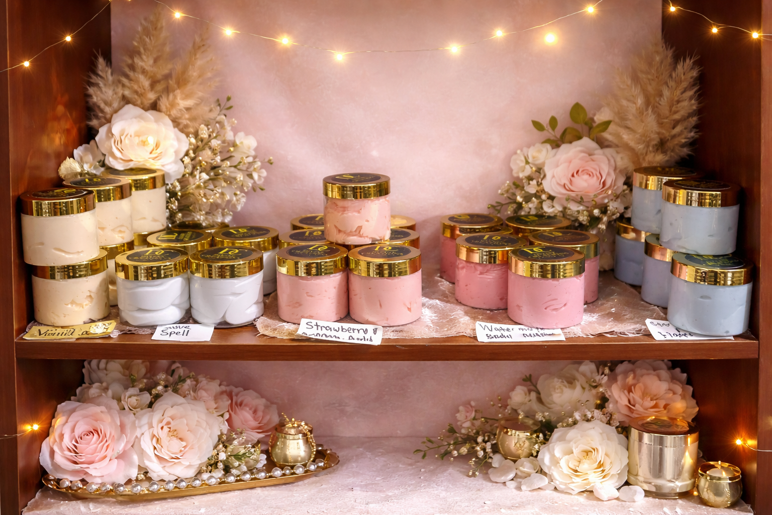 LUXE GLOW 4oz WHIPPED BODY BUTTERS