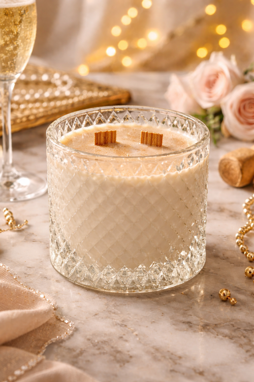 Champagne Glow- Crystal Luxe. Collection